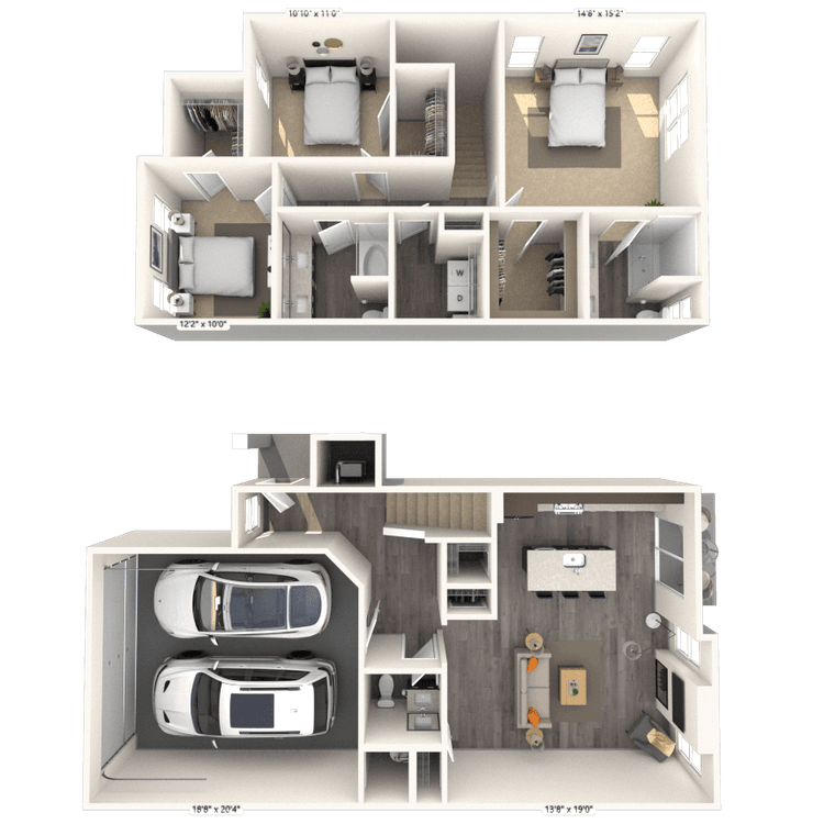 Floorplan image of unit 4703