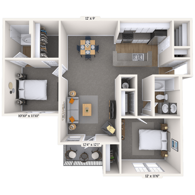 Floorplan image of unit 050502