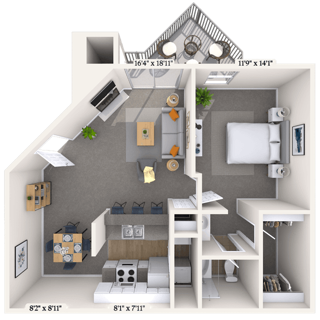 Floorplan image of unit 021116