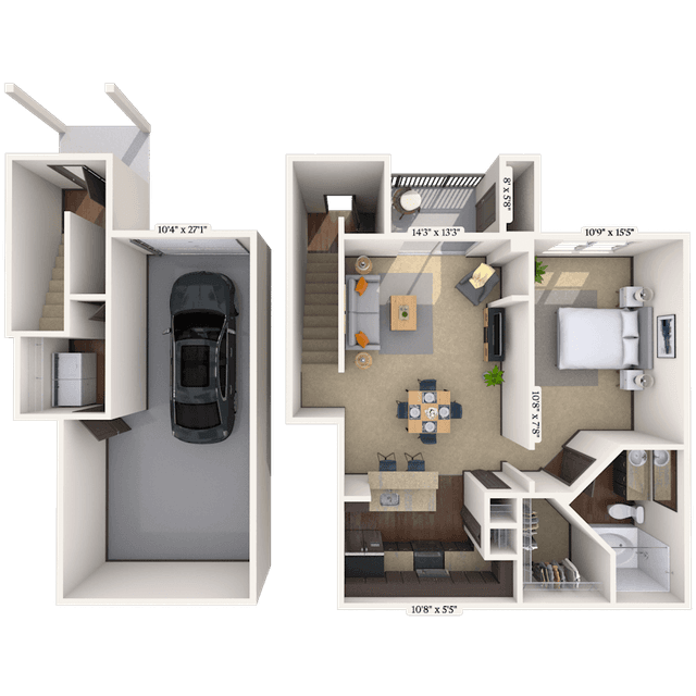 Floorplan image of unit 002076