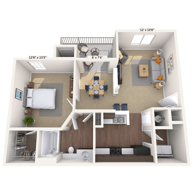Floorplan image of unit 111133