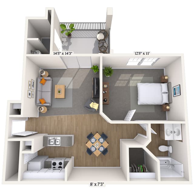 Floorplan image of unit 2276